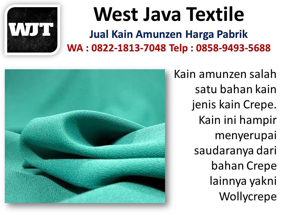 Bahan amunzen high quality - West Java Textile | wa : 082218137048 Bahan-kain-amunzen-itu-seperti-apa