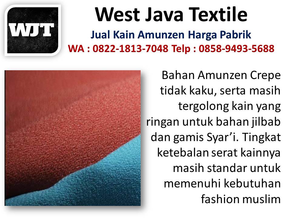 Bahan amunzen high quality - West Java Textile | wa : 082218137048 Bahan-woolpeach-dan-amunzen