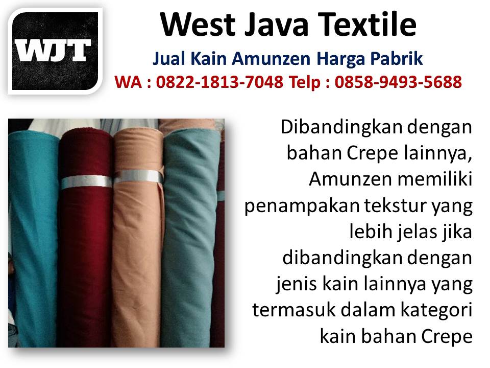 Bahan amunzen soft - West Java Textile | wa : 085894935688 Berapa-harga-kain-amunzen